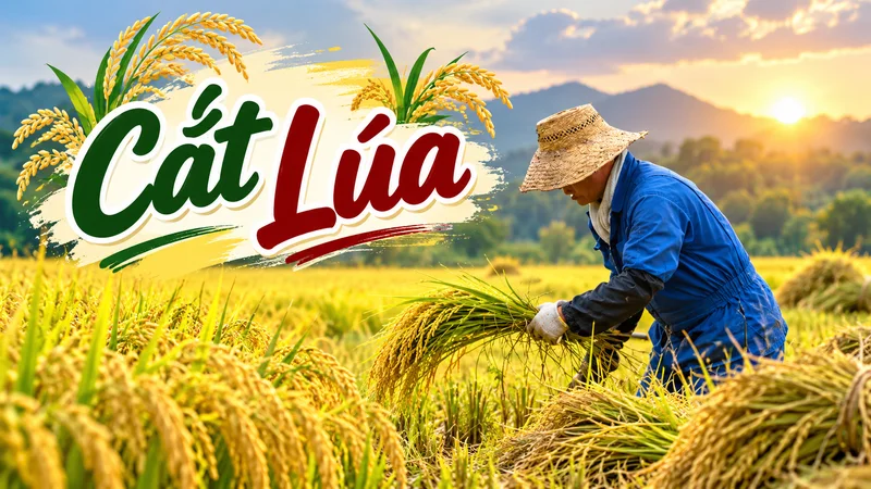 Mơ thấy mình cắt lúa chín vàng