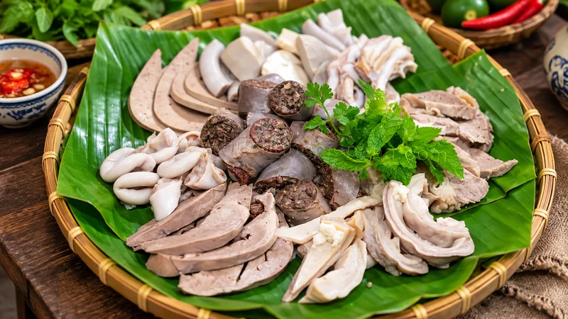 Mơ thấy mình đang luộc lòng lợn