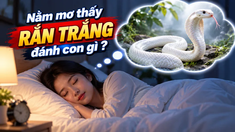 nam mo thay ran trang danh con gi
